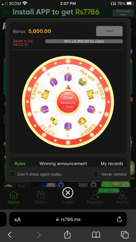 rs786 Game